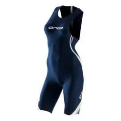 Trituration Orca RS1 Swimskin ärmellose Schwarze Blaue Frau