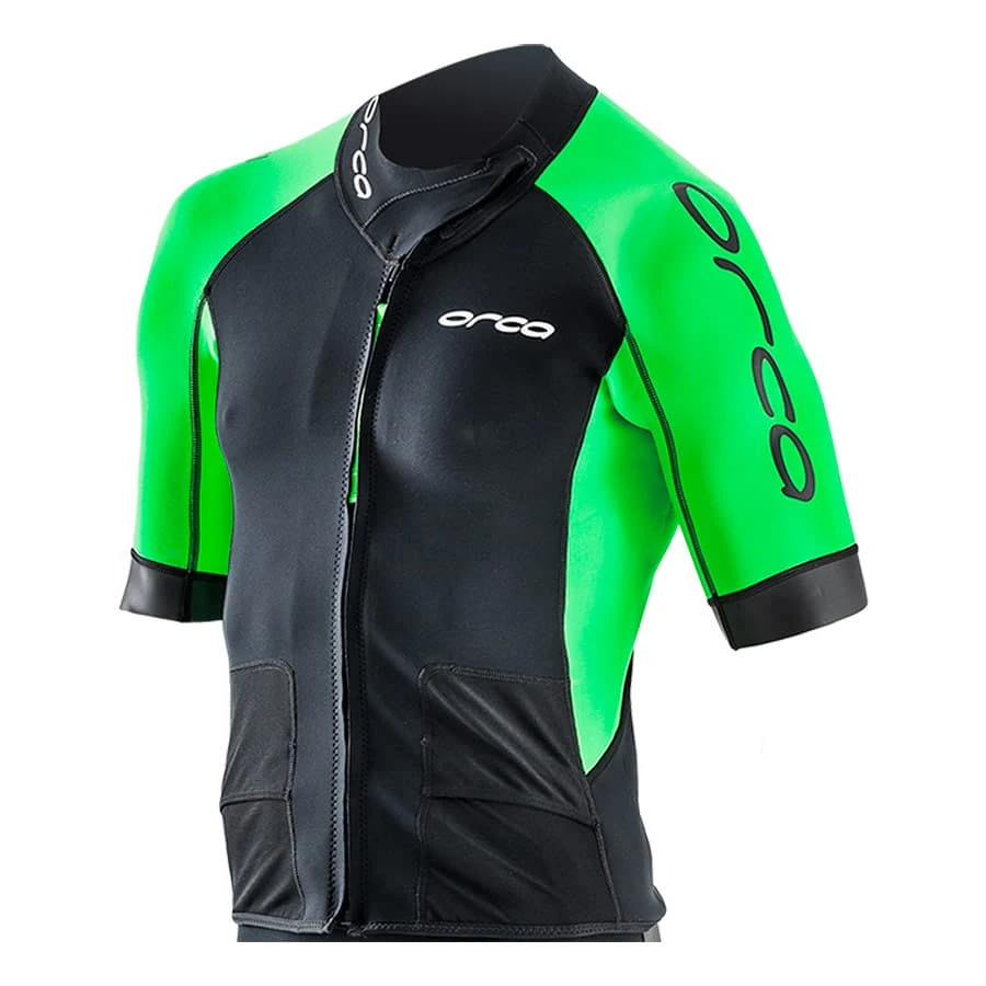 Top Neopren Orca Swimrun Core Schwarz Grün 1 Top Neopren Orca Swimrun Core Schwarz Grün