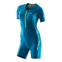 Orca Core Aero Race Damen Trisuit Kurzarm Türkis