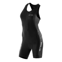 Orca Core Race Suit Damen Trisuit ärmellos Schwarz