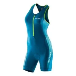 Orca Core Race Suit Damen Trisuit ärmellos Türkis