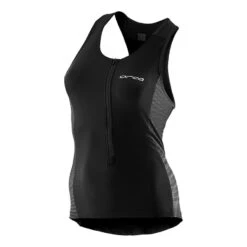 Orca Core Damen Triathlon-Trikot ärmellos Schwarz