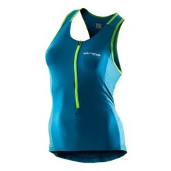 Orca Core Damen Triathlon-Trikot ärmellos Türkis