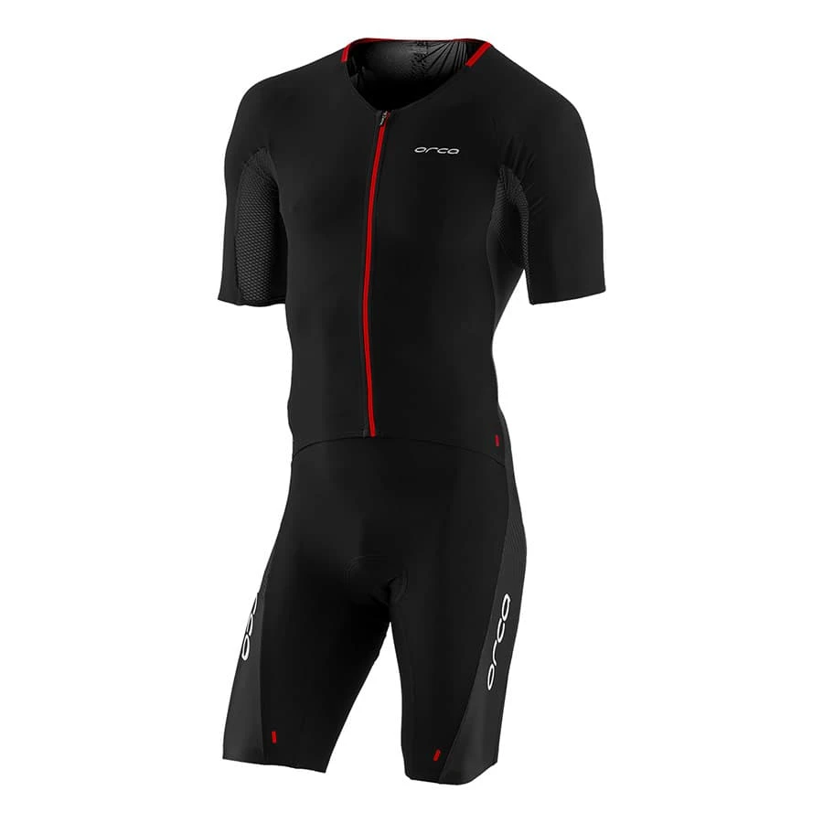Orca 226 Aero Perform Trisuit Kurzarm Schwarz Rot 1 Orca 226 Aero Perform Trisuit Kurzarm Schwarz Rot