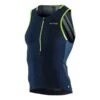 Orca 226 Perform Triathlon-Trikot ärmellos Blau/gelb