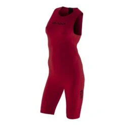 Orca RS1 Swimskin Damen Trisuit ärmellos Rot