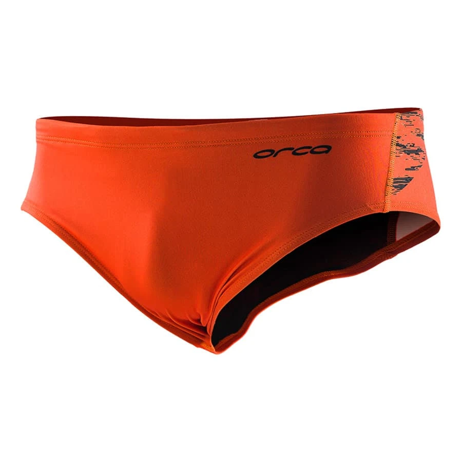 Orca Brief Badehose Orange 1 Orca Brief Badehose Orange