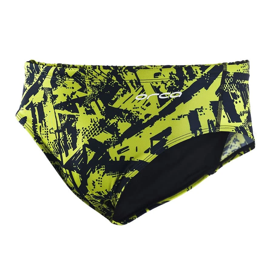 Orca Slip X Badehose Schwarz/gelb 1 Orca Slip X Badehose Schwarz/gelb