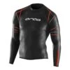 Orca RS1 Openwater Neoprenshirt Langarm Schwarz/orange