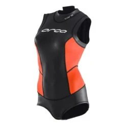 Orca Swskin Openwater 10 Damen Neoprenanzug Kurzarm Schwarz/orange