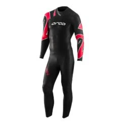 Orca TRN Thermo Neoprenanzug Langarm Schwarz/rot