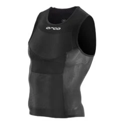 Triathlon-Top Orca Neoprene ärmellos Schwarz