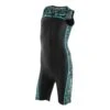 Triathlonanzug Orca Core TriSuit ärmellos Schwarz/blau Kinder