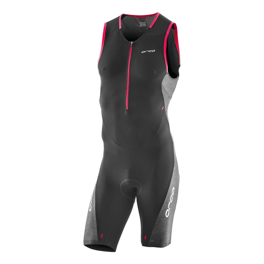 Triathlonanzug Orca 226 Race Suit Perform ärmellos Schwarz/grau/rot 1 Triathlonanzug Orca 226 Race Suit Perform ärmellos Schwarz/grau/rot