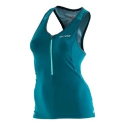 Triathlon-Top Orca 226 Singlet Blau Damen