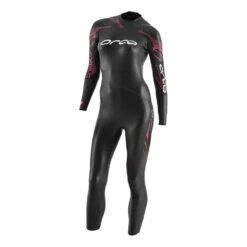 Neoprenanzug Orca Predator Fullsleeve Langarm Schwarz/rot Damen