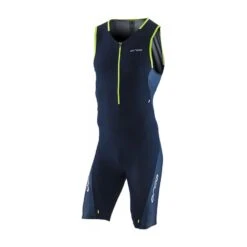 Orca 226 Perform Race Trisuit ärmellos Blau Grün