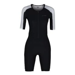 Orca Athlex Aero Race Damen Kurzarm-Trisuit Schwarz/weiß