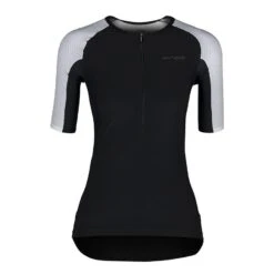 Orca Athlex Damen Kurzarmtrikot Weiß/schwarz
