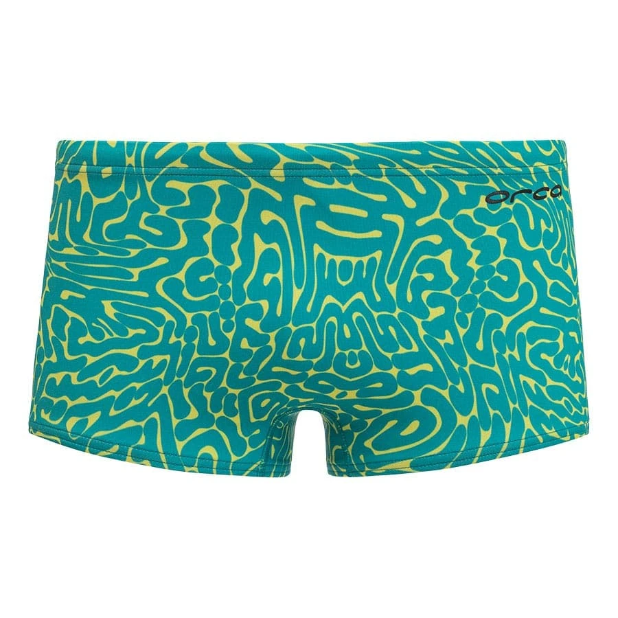 Orca Core Square Leg Badehose Türkis/gelb 1 Orca Core Square Leg Badehose Türkis/gelb
