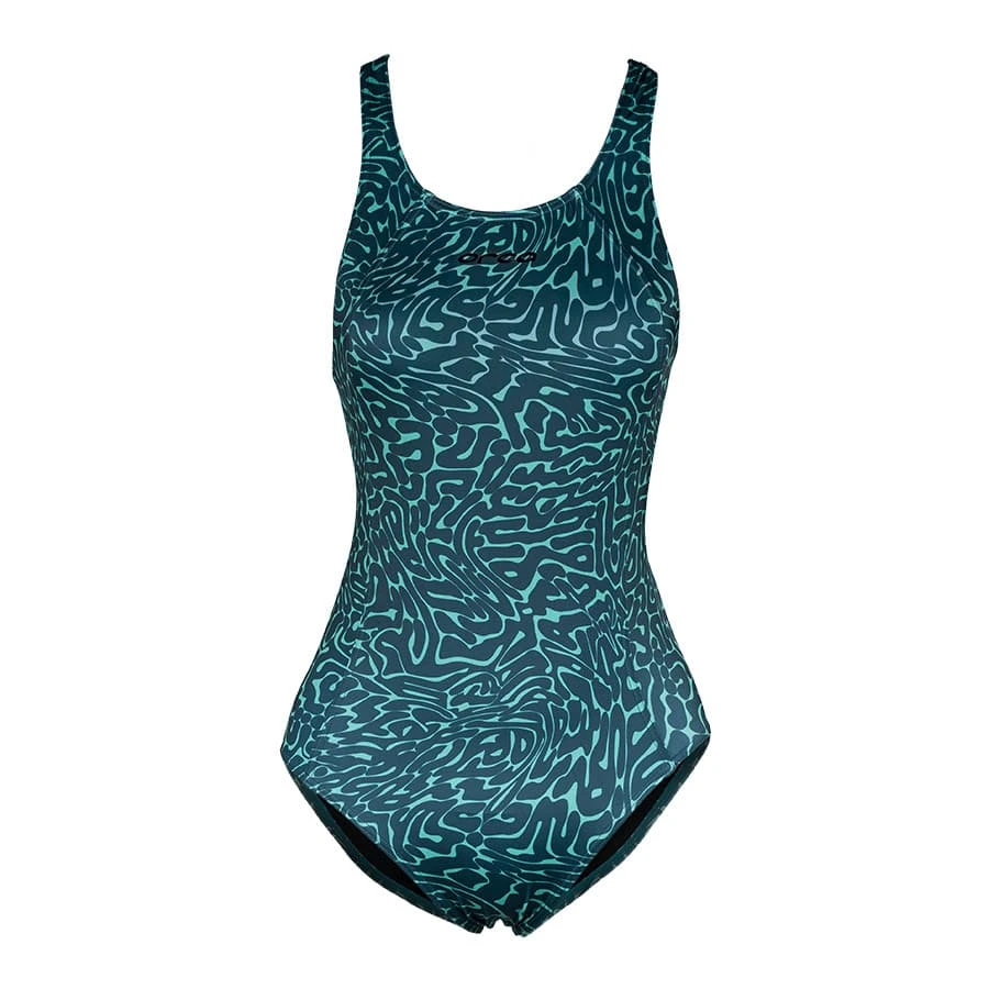 Orca Core One Piece Damen Badeanzug Blau 1 Orca Core One Piece Damen Badeanzug Blau