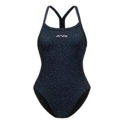 Orca Core One Piece Thin Strap Damen Badeanzug Dunkelblau