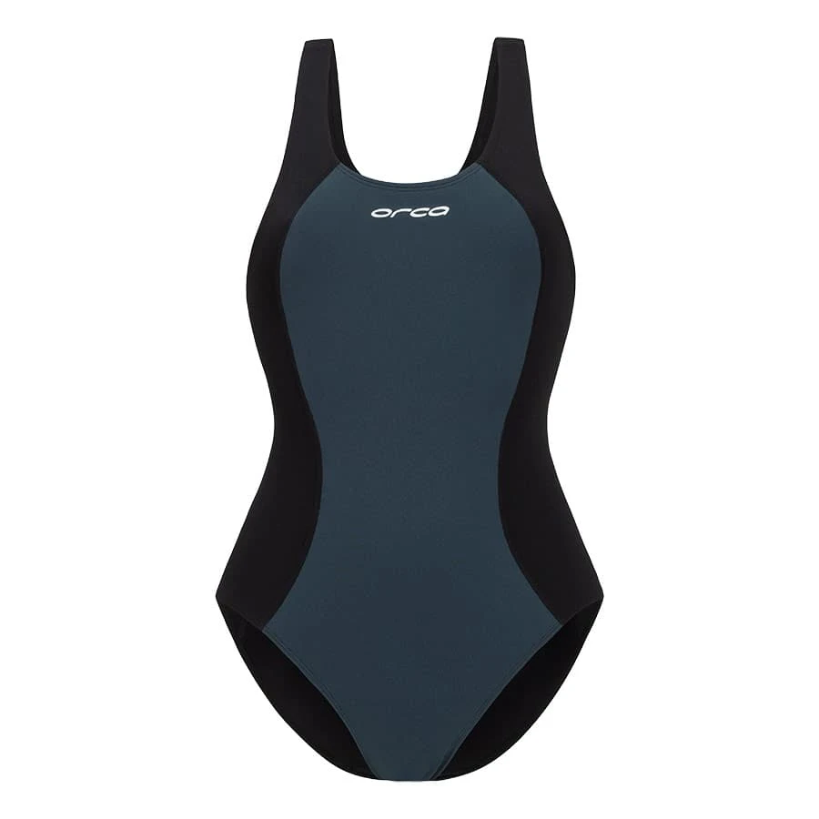 Orca RS1 One Piece Damen Badeanzug Grau/schwarz 1 Orca RS1 One Piece Damen Badeanzug Grau/schwarz