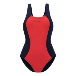 Orca RS1 One Piece Damen Badeanzug Rot/schwarz