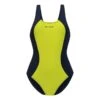 Orca RS1 One Piece Damen Badeanzug Gelb/schwarz