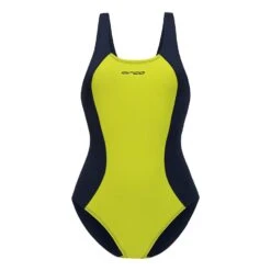 Orca RS1 One Piece Damen Badeanzug Gelb/schwarz