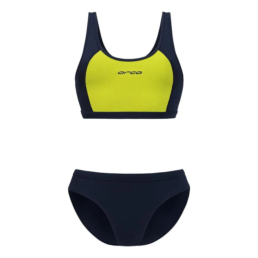 Orca RS1 Damen Bikini Gelb/schwarz 1 Orca RS1 Damen Bikini Gelb/schwarz