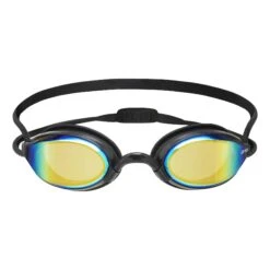 Orca Killa Hydro Schwimmbrille Schwarz Mit Gelben Verspiegelten Gläsern