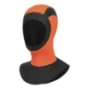 Orca Neoprene Hi-Vis Schwimmkappe Knallorange/schwarz