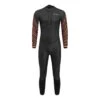 Orca Breast Stroke Open Water Langarm-Neoprenanzug Schwarz/orange