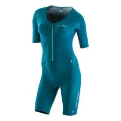 Orca 226 Aero Perform Damen Trisuit Kurzarm Grün